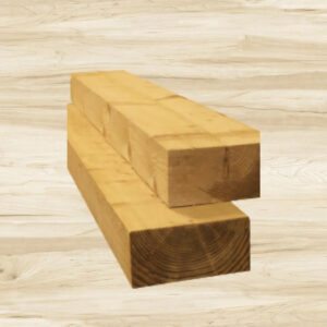 Pressure treated sleepers